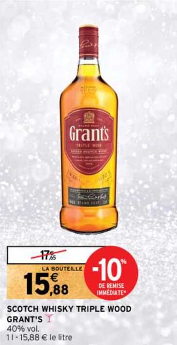 Scotch Whisky Triple Wood Grant's