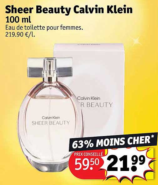 sheer beauty calvin klein