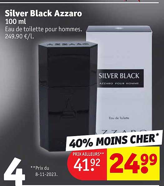 silver black azzaro