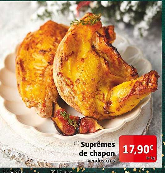 suprêmes de chapon
