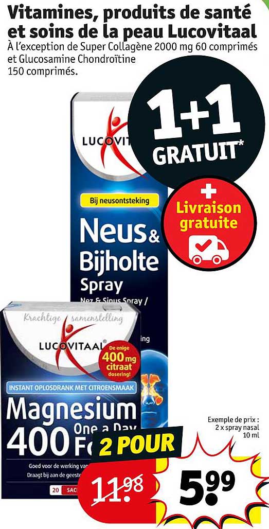 vitamines, produits de sante et soins de la peau lucovitaal