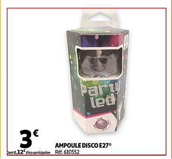 ampoule disco e27°