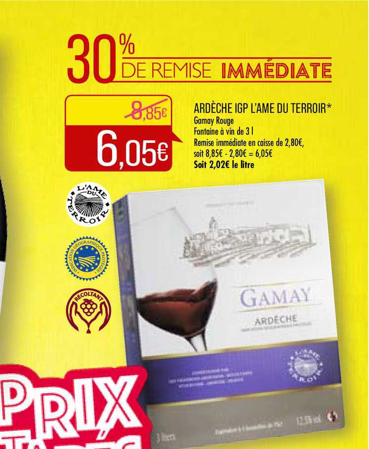 Ardèche Igp L'âme Du Terroir