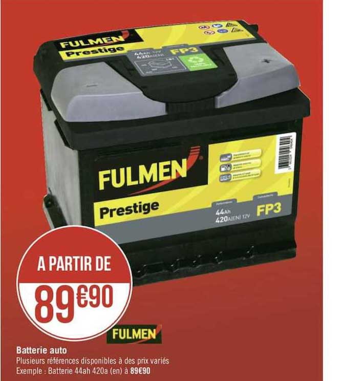 batterie auto fulmen