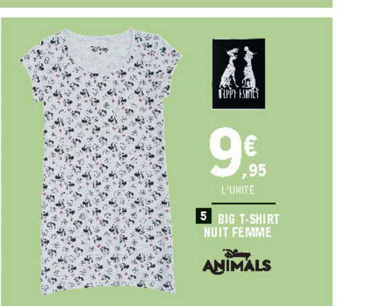 Big T-shirt Nuit Femme