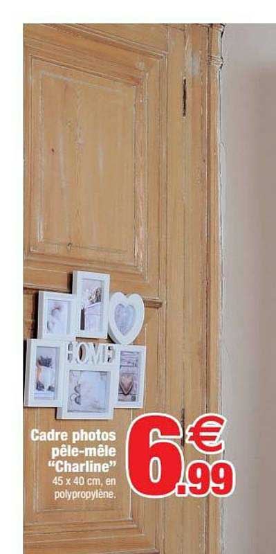 cadre photos pêle-mêle "charline"