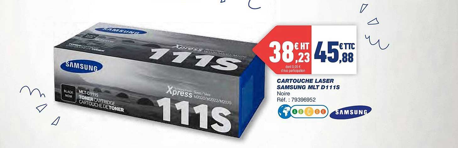 cartouche laser samsung mlt d111s