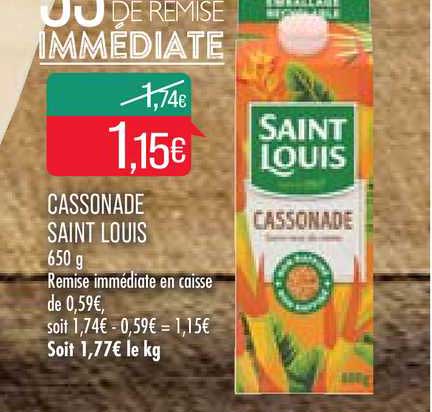 cassonade saint louis