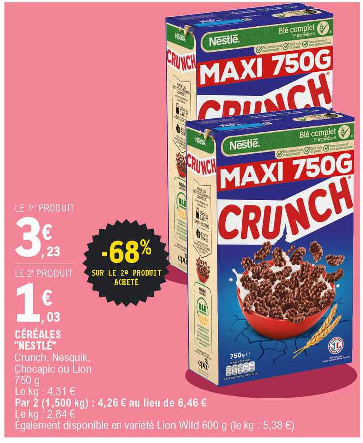 Céréales "nestlé"