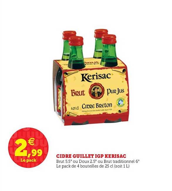 cidre guillet igp kerisac