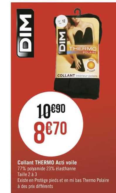 collant thermo acti voile dim