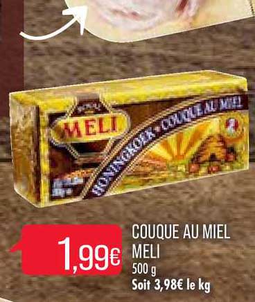 couque au miel meli