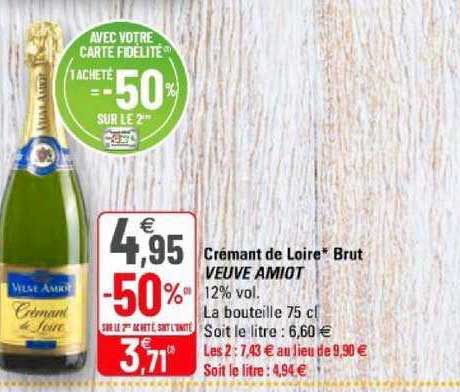 crémant de loire brut veuve amiot