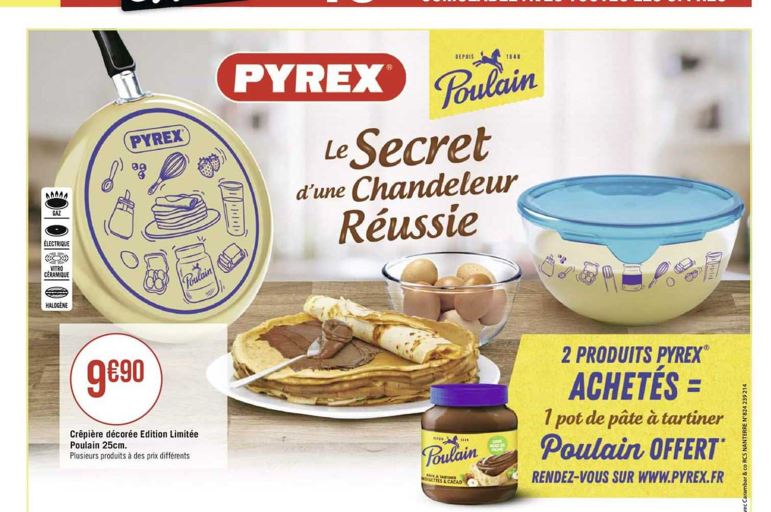 crêpière décorée édition limitée poulain 25cm
