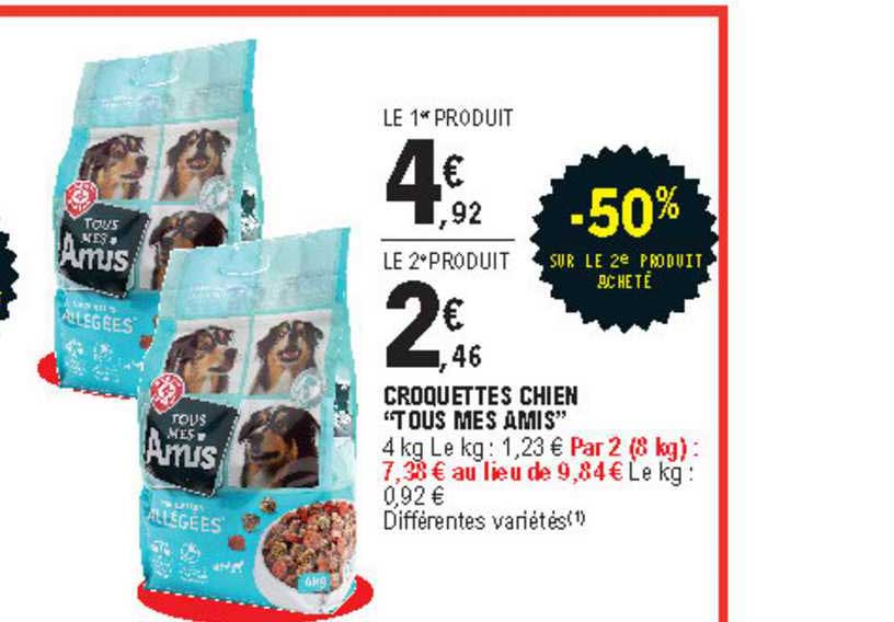 croquettes chien "tous mes amis"