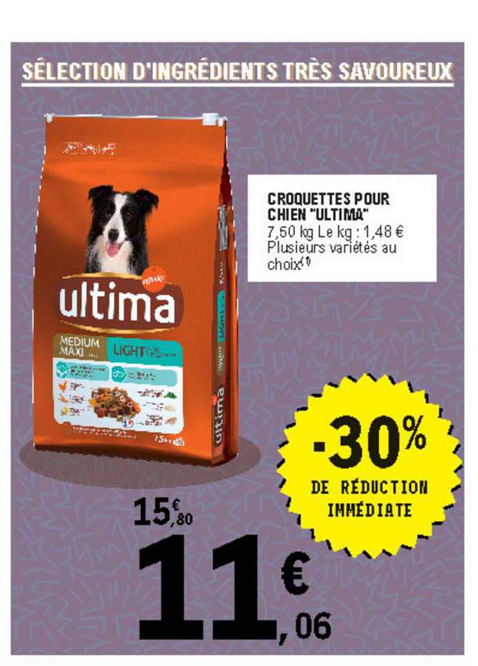 Croquettes Pour Chien "ultima"