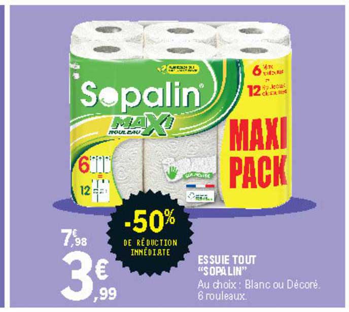 essuie-tout "sopalin"