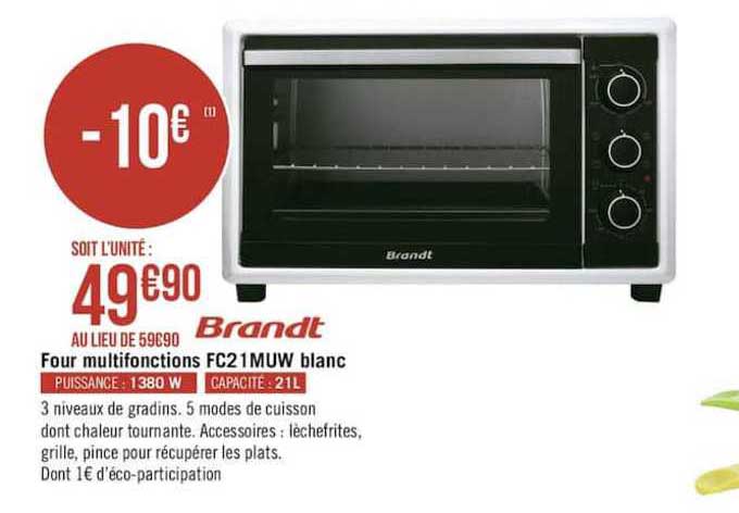 Four Multifonctions Fc21muw Blanc Brand