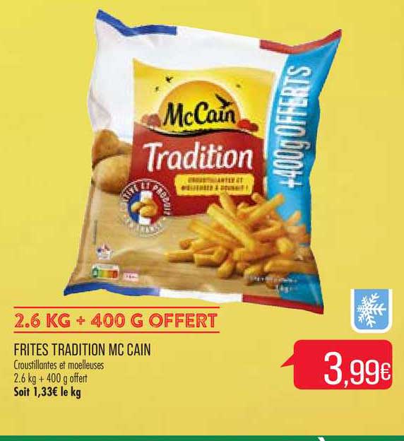 Frites Tradition Mc Cain