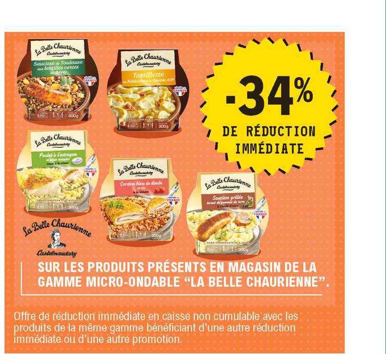 gamme micro-ondable "la belle chaurienne"