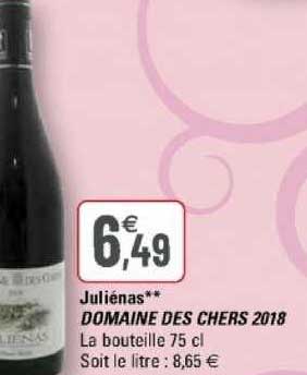 juliénas domaine des chers 2018