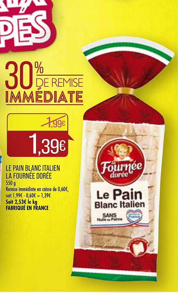 le pain blanc italien la fournée dorée