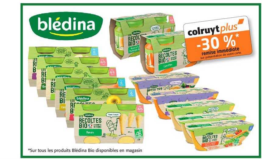 les récoltes bio blédina