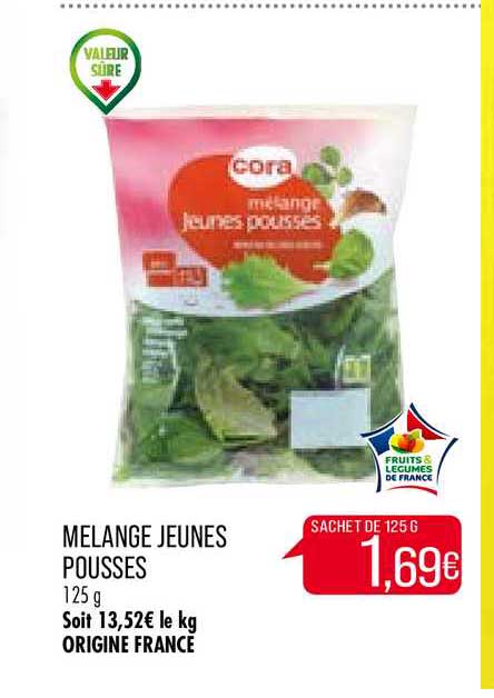 mélange jeunes pousses