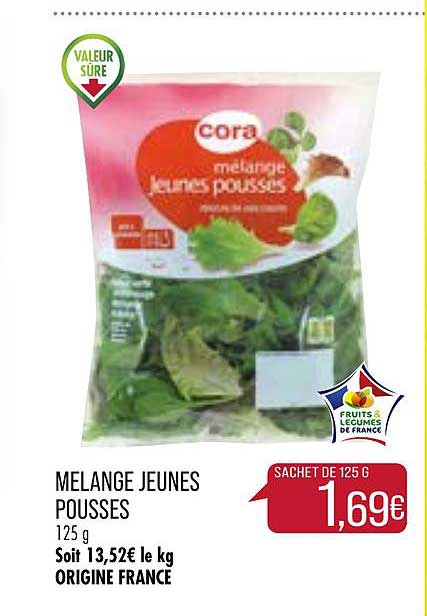 mélange jeunes pousses