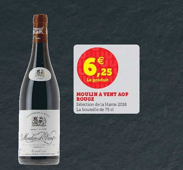 moulin à vent aop rouge