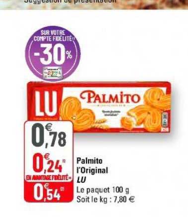 Palmito L'original Lu
