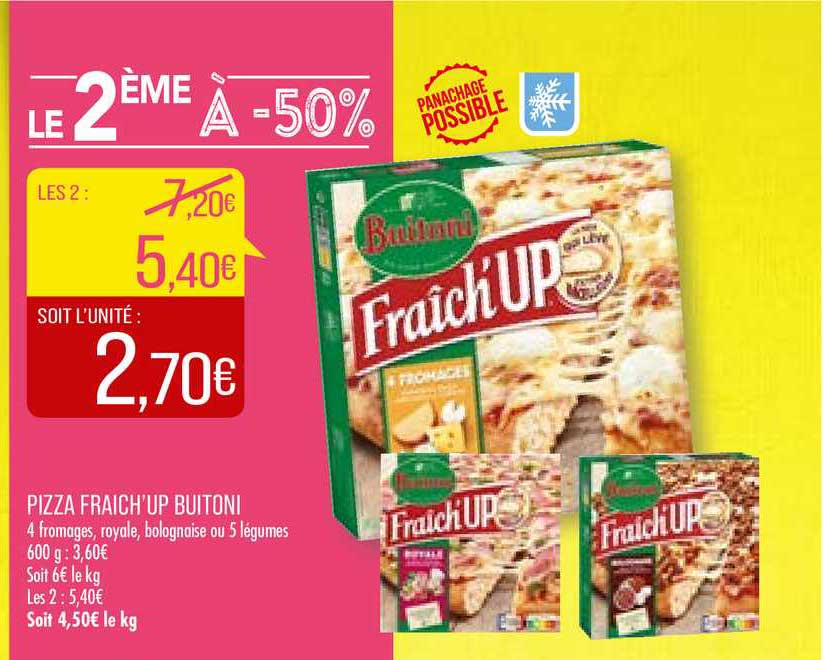 pizza fraich'up buitoni