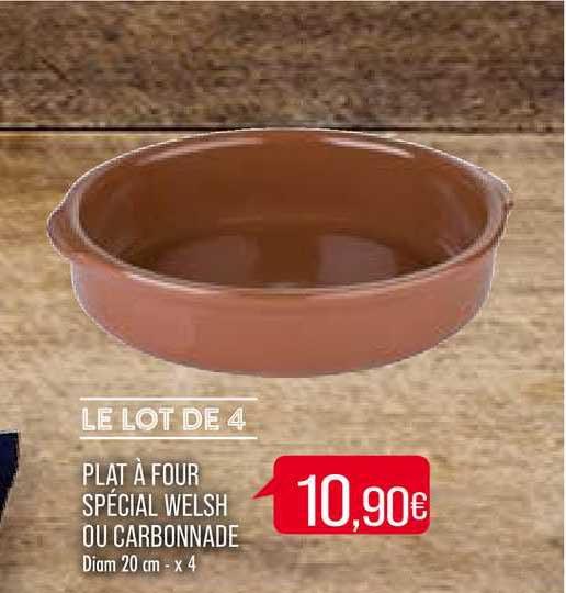 plat à four spécial welsh ou carbonnade