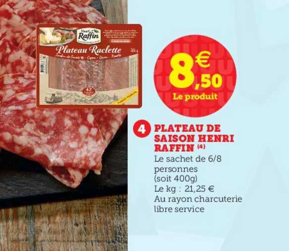 plateau de saison henri raffin