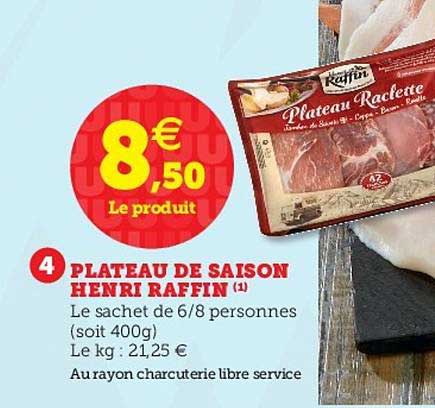 plateau de saison henri raffin