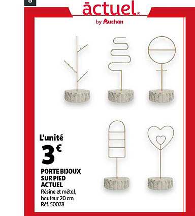 Porte Bijoux Sup Pied Actuel