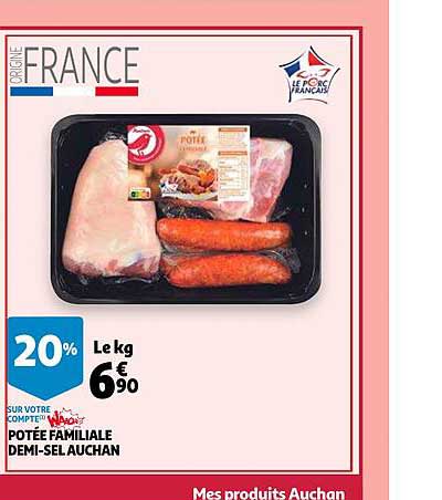 potée familiale demi-sel auchan