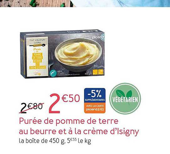 Purée De Pomme De Terre Au Beurre Et à La Crème D'isigny