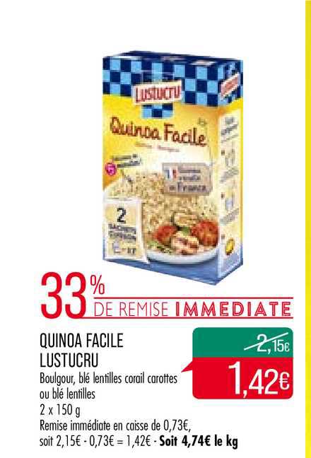 Quinoa Facile Lustucru