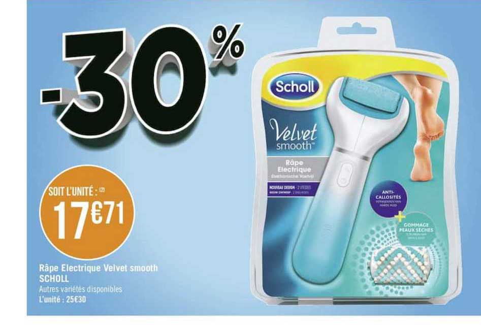 Râpe électrique Velvet Smooth School