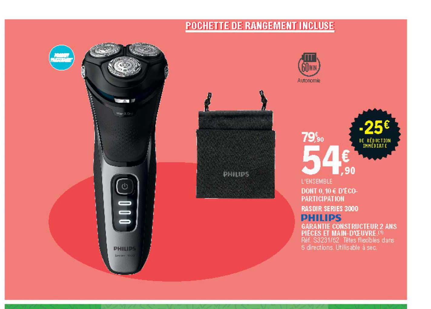 rasoir series 3000 philips