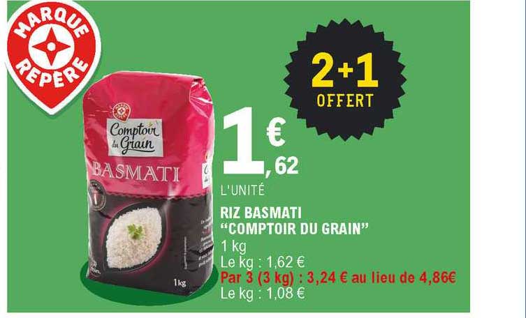 Riz Basmati "comptoir Du Grain"