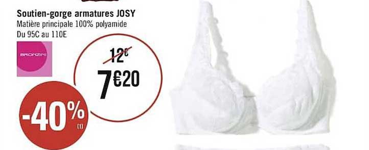 soutien-gorge armatures josy