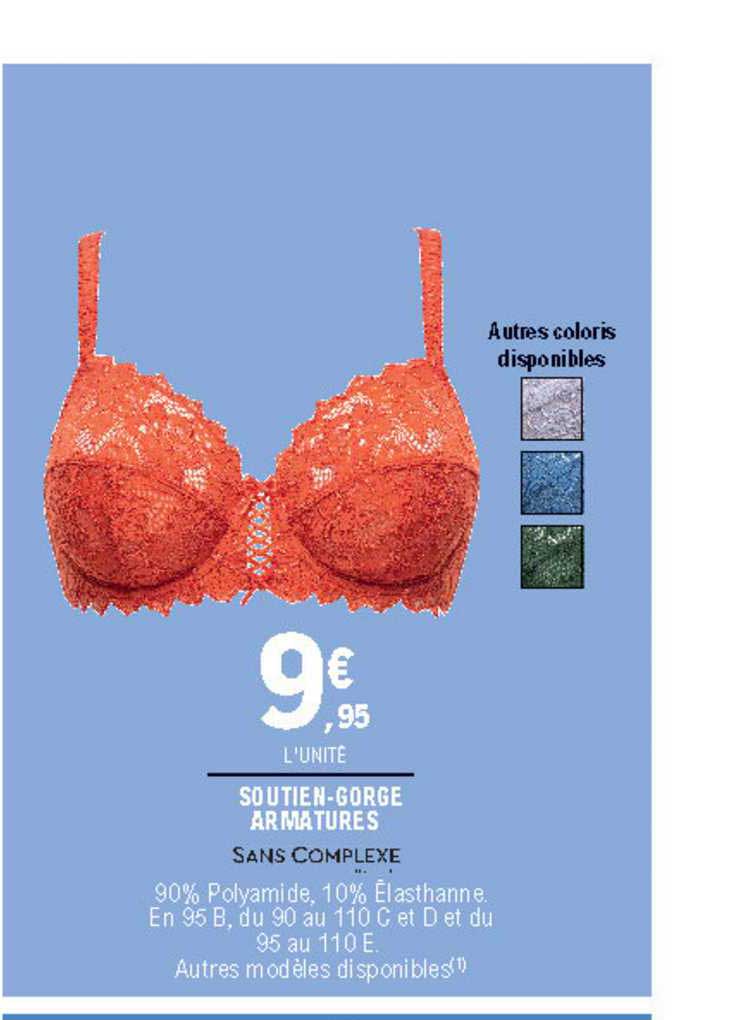 Soutien-gorge Armatures Sans Complexe