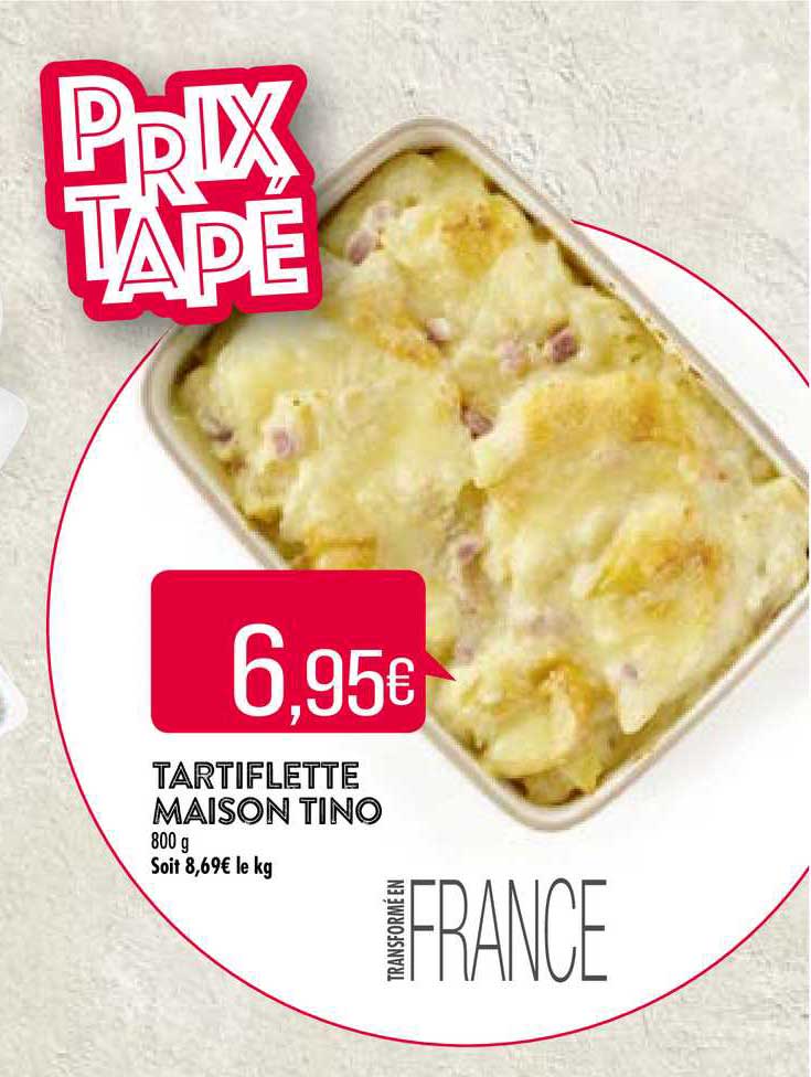 Tartiflette Maison Tino