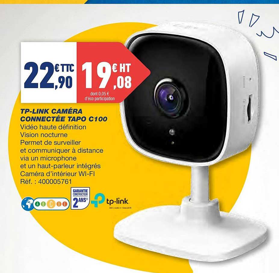 tp-link caméra connectée tapo c100