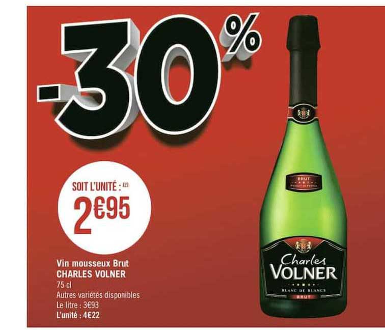 vin mousseux brut charles volner