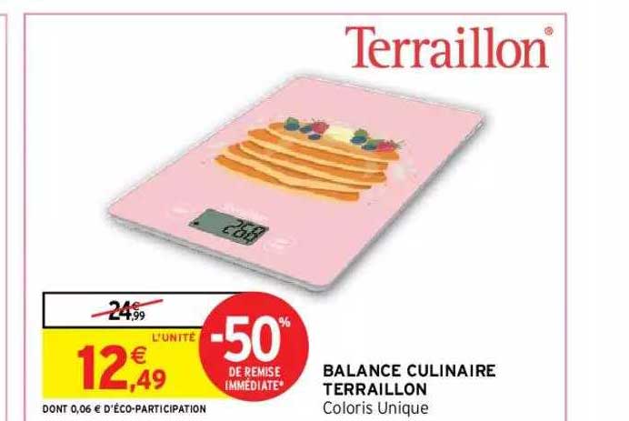 balance culinaire terraillon