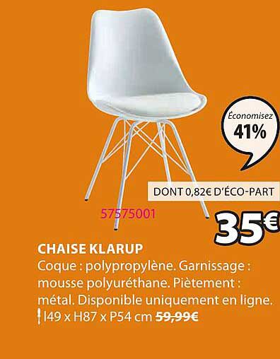 Chaise Klarup