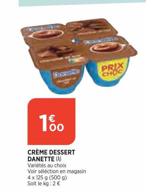 Crème Dessert Danette